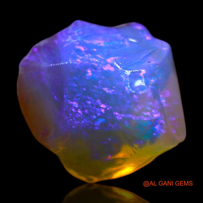 1.00 Cts Natural Australian Fire Opal Loose Gemstone Fancy Rough 10x9x5 mm RF-594