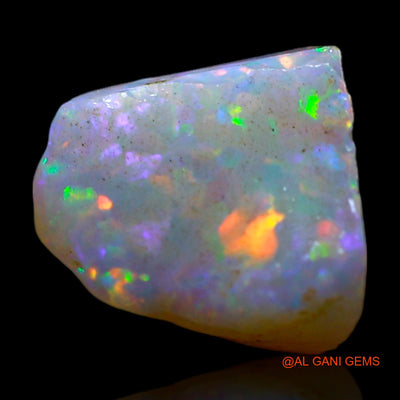 2.00 Cts Natural Australian Fire Opal Loose Gemstone Fancy Rough 8x8x7 mm RF-595