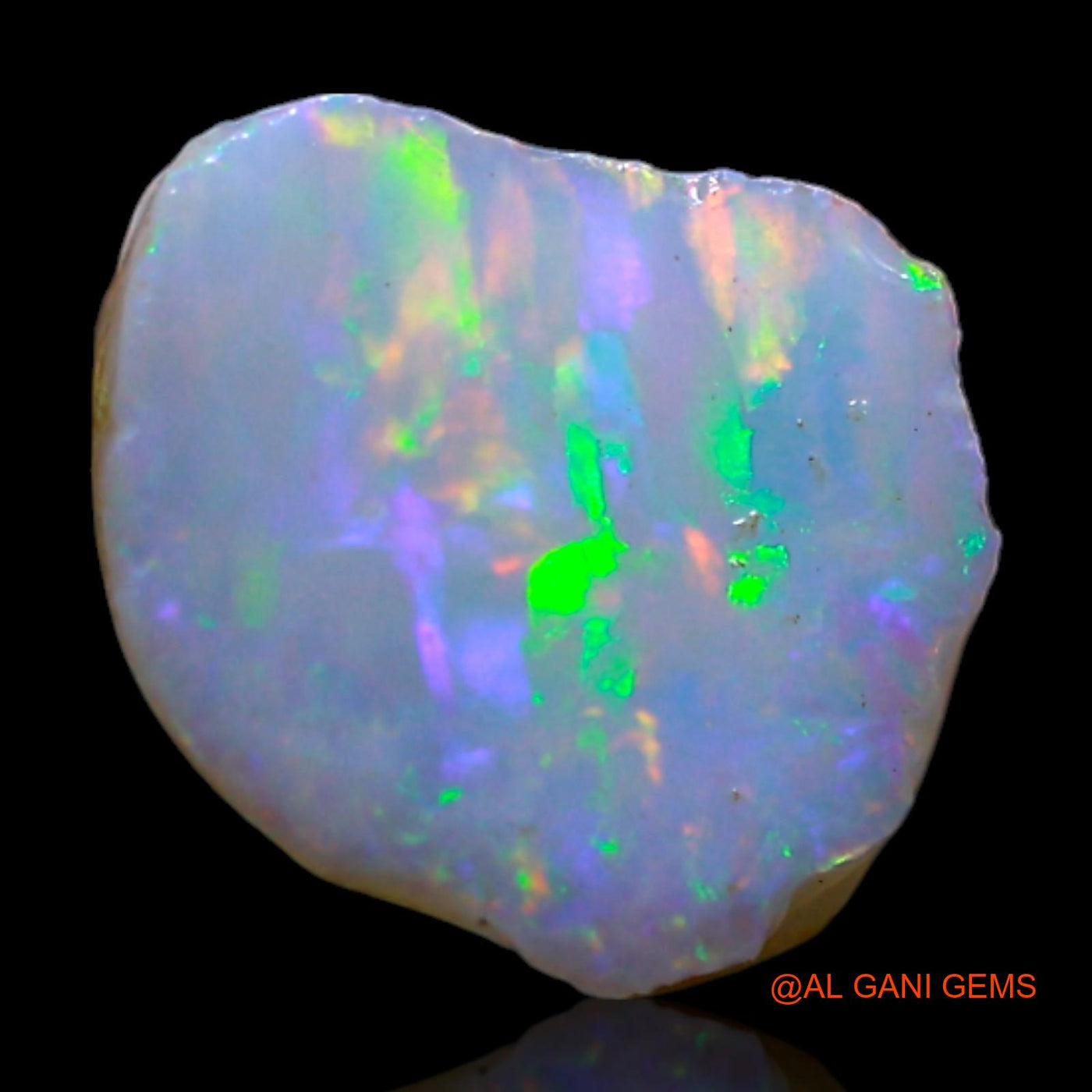2.00 Cts Natural Australian Fire Opal Loose Gemstone Fancy Rough 8x8x7 mm RF-595