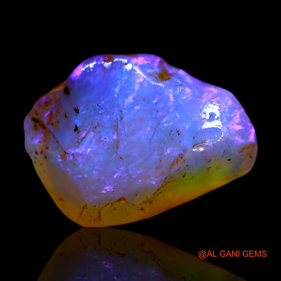 Natural Fire Opal Gemstone 2.00 Cts Loose Fancy Rough From Australia 11x8x5 mm RF-596