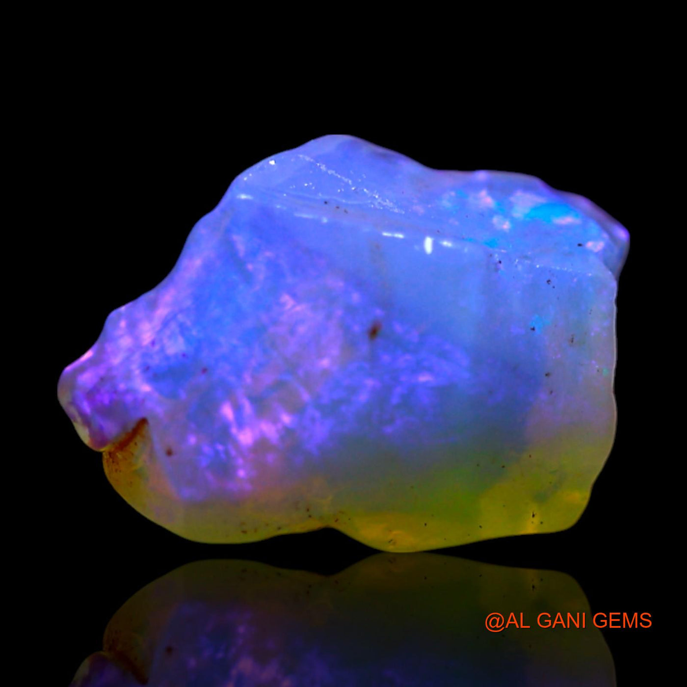2.00 Cts Unheated Australian Fire Opal Loose Gemstone Fancy Rough Natural 11x7x6 mm RF-597