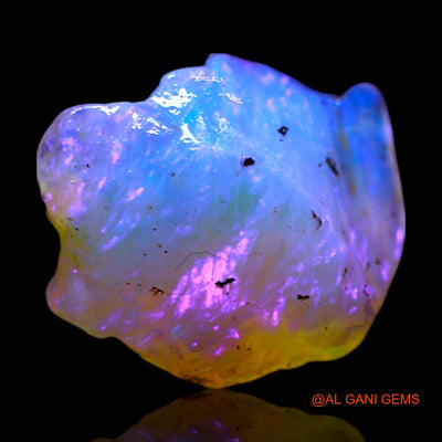 Natural Untreated Fire Opal Loose Gemstone Fancy Rough From Australia 1.00 Cts 11x8x5 mm RF-598