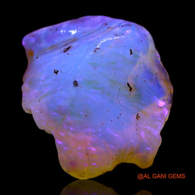 Natural Untreated Fire Opal Loose Gemstone Fancy Rough From Australia 1.00 Cts 11x8x5 mm RF-598