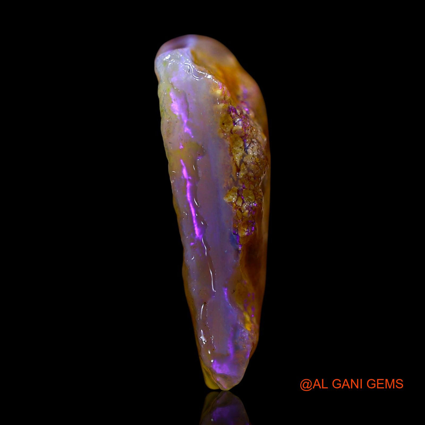 10.00 Cts Natural Australian Fire Opal Loose Gemstone Fancy Rough 20x17x6 mm RF-603