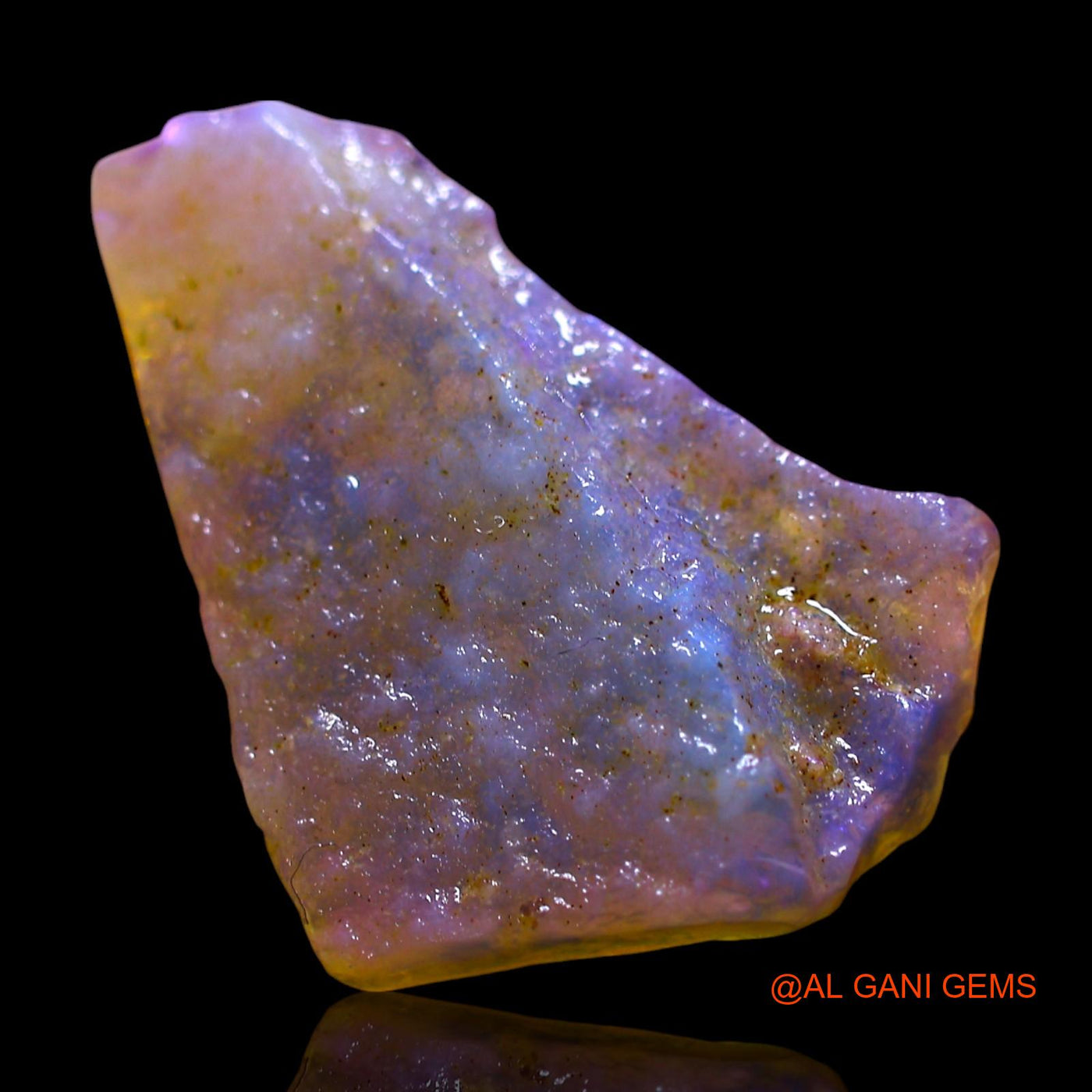 10.00 Cts Natural Australian Fire Opal Loose Gemstone Fancy Rough 20x17x6 mm RF-603