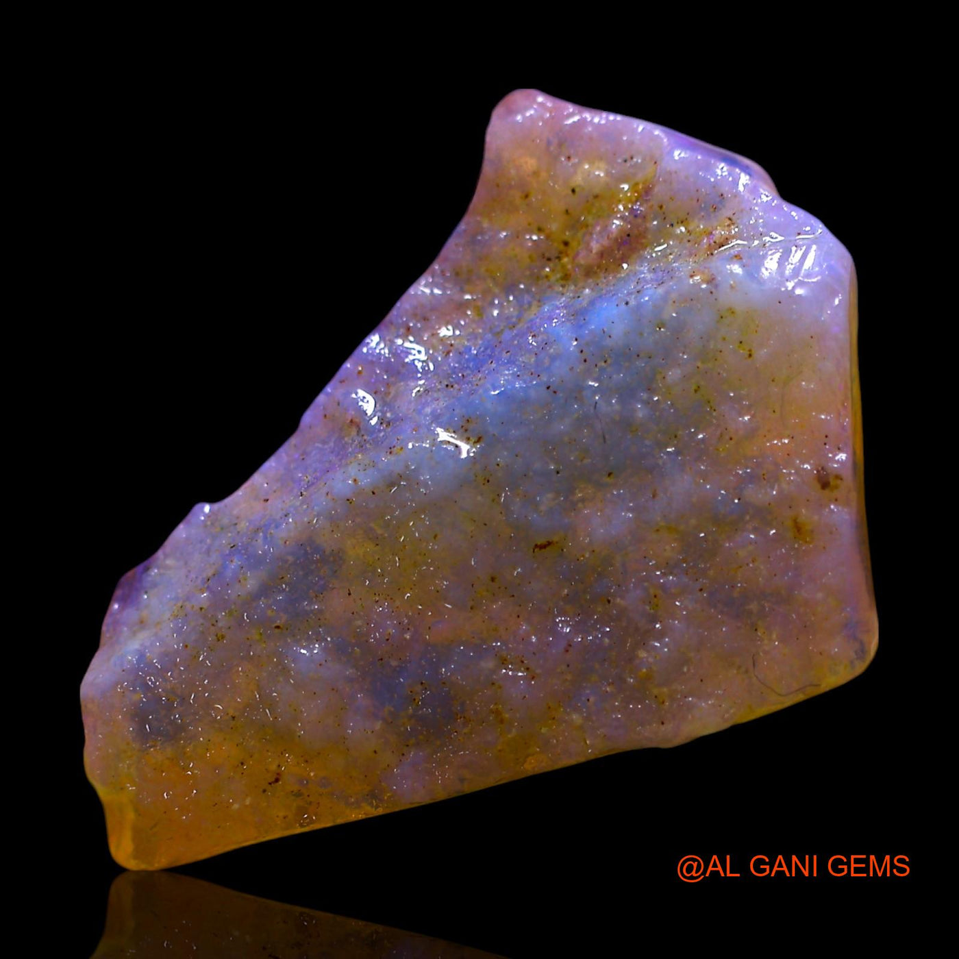 10.00 Cts Natural Australian Fire Opal Loose Gemstone Fancy Rough 20x17x6 mm RF-603