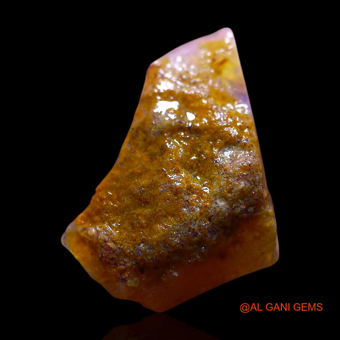 10.00 Cts Natural Australian Fire Opal Loose Gemstone Fancy Rough 20x17x6 mm RF-603