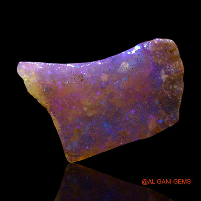7.00 Cts Natural Australian Fire Opal Loose Gemstone Fancy Rough 21x15x3 mm RF-604
