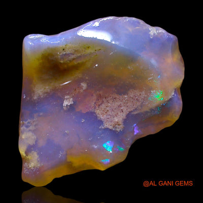 8.00 Cts Natural Australian Fire Opal Loose Gemstone Fancy Rough 17x15x4 mm RF-605