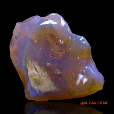 8.00 Cts Natural Australian Fire Opal Loose Gemstone Fancy Rough 17x15x4 mm RF-605