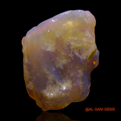 8.00 Cts Natural Australian Fire Opal Loose Gemstone Fancy Rough 17x15x4 mm RF-605