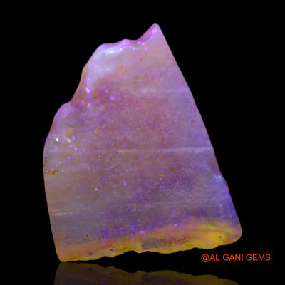 Natural Untreated Fire Opal Loose Gemstone Fancy Rough From Australia 4.00 Cts 17x13x3 mm RF-608