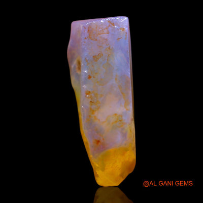Natural Untreated Fire Opal Loose Gemstone Fancy Rough From Australia 6.00 Cts 17x9x5 mm RF-616