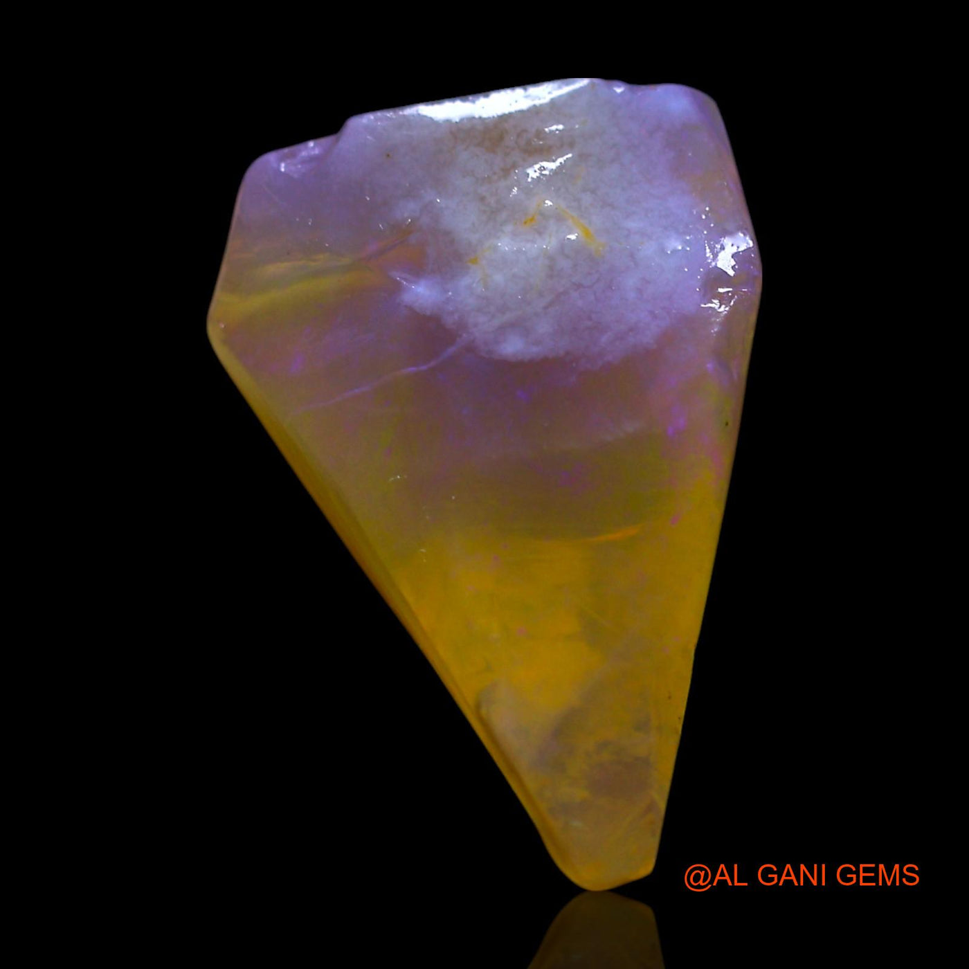 5.00 Cts Natural Australian Fire Opal Loose Gemstone Fancy Rough 15x11x6 mm RF-618