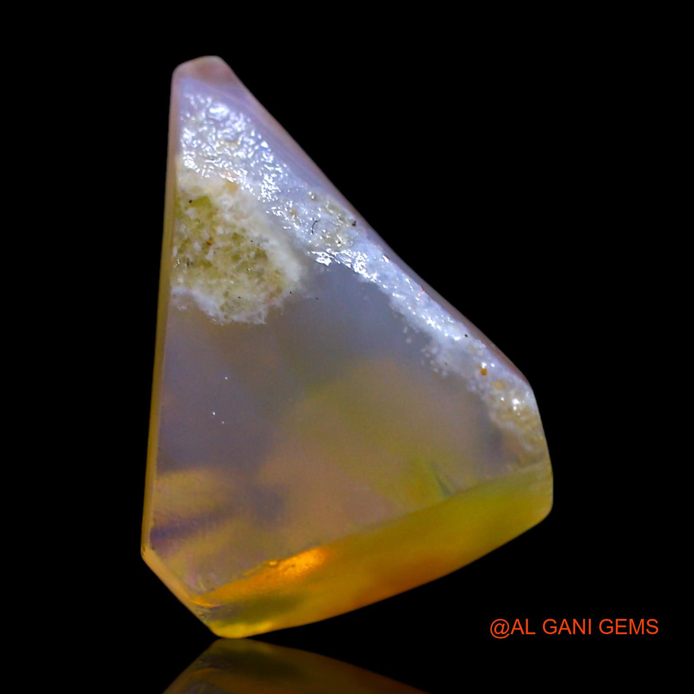 5.00 Cts Natural Australian Fire Opal Loose Gemstone Fancy Rough 15x11x6 mm RF-618