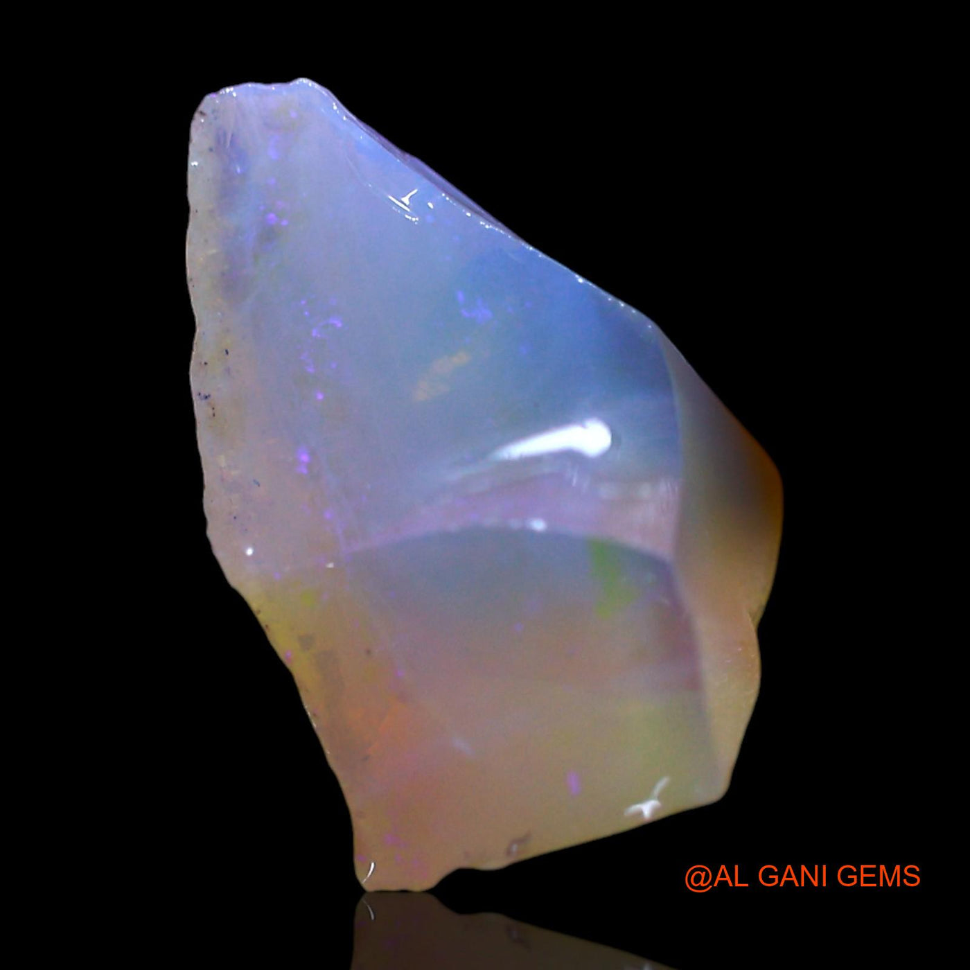 5.00 Cts Natural Australian Fire Opal Loose Gemstone Fancy Rough 13x12x8 mm RF-620