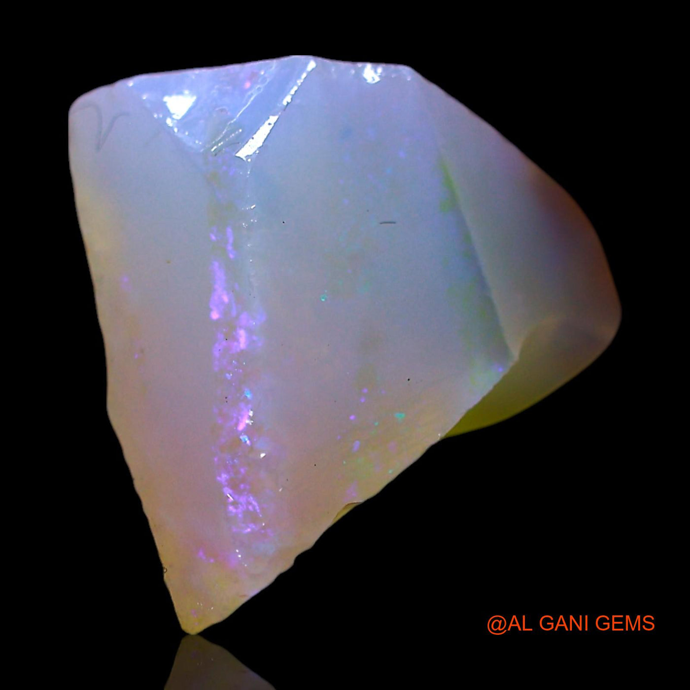 5.00 Cts Natural Australian Fire Opal Loose Gemstone Fancy Rough 13x12x8 mm RF-620