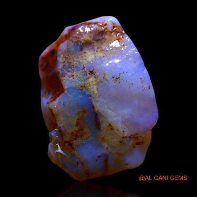Natural Untreated Fire Opal Loose Gemstone Fancy Rough From Australia 5.00 Cts 15x11x5 mm RF-621