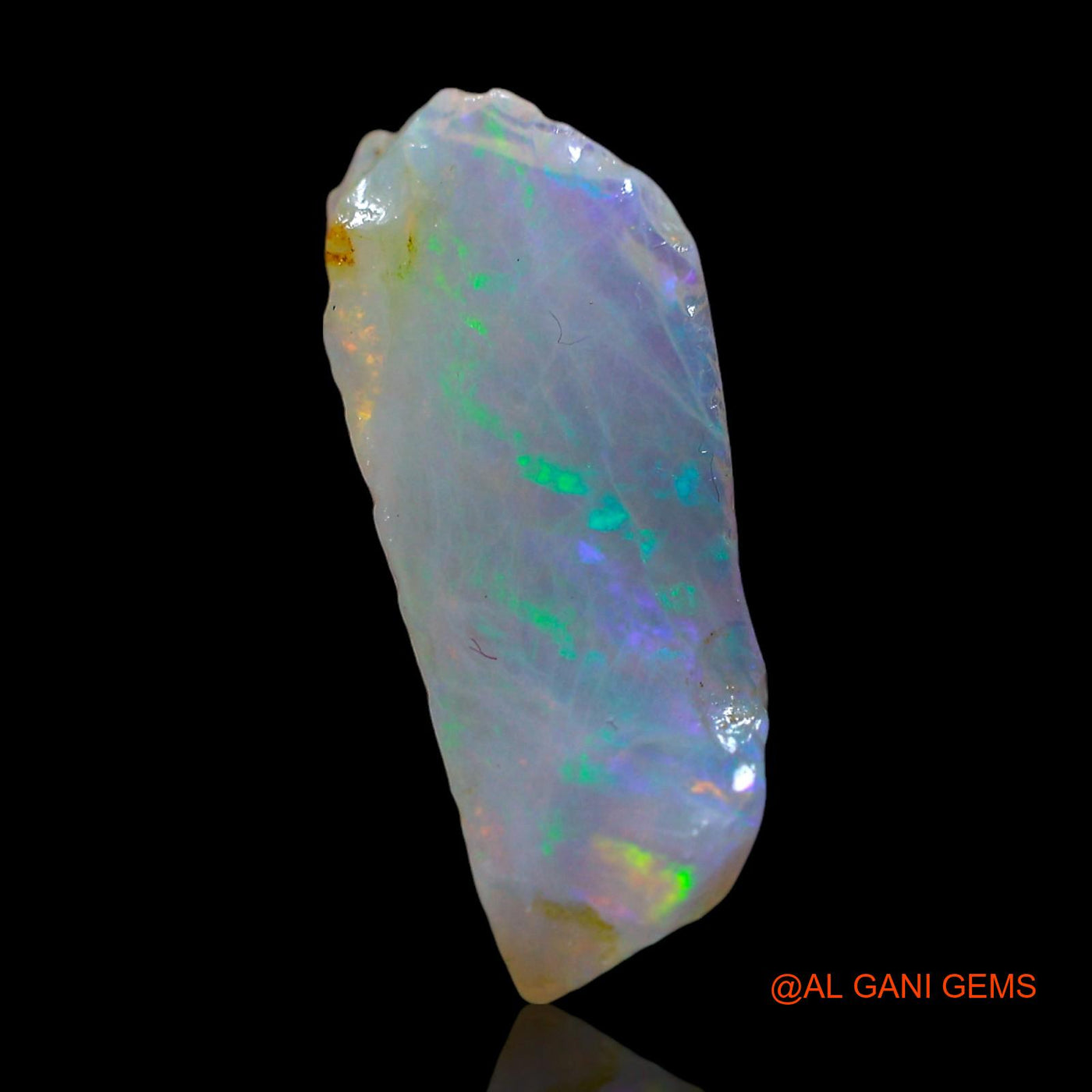 4.00 Cts Natural Australian Fire Opal Loose Gemstone Fancy Rough 15x8x6 mm RF-622