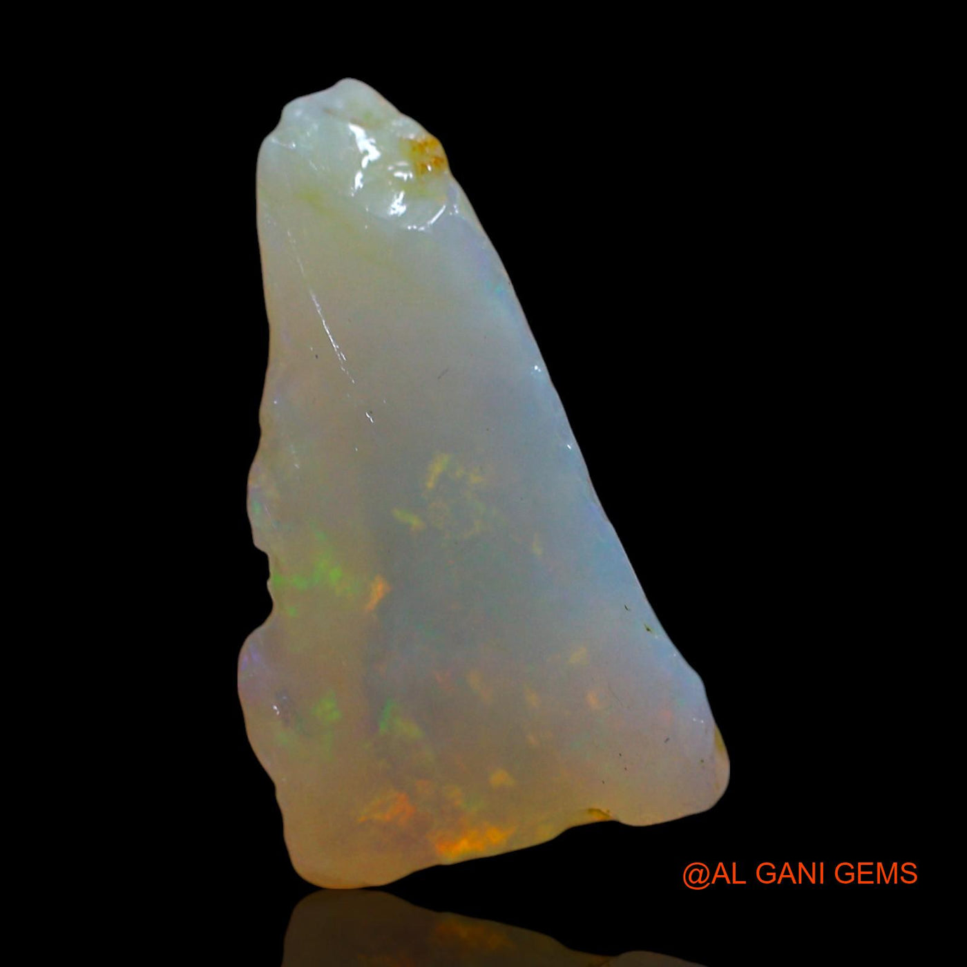 4.00 Cts Natural Australian Fire Opal Loose Gemstone Fancy Rough 15x8x6 mm RF-622