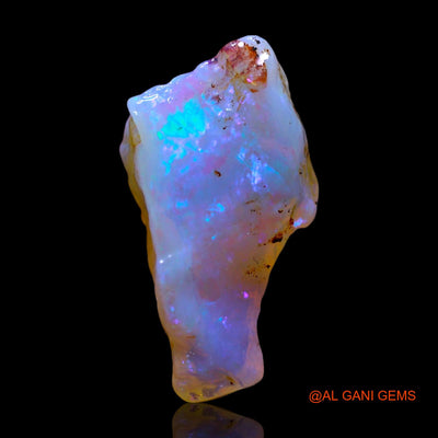 Natural Untreated Fire Opal Loose Gemstone Fancy Rough From Australia 4.00 Cts 17x8x6 mm RF-623