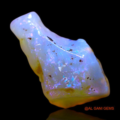 Natural Untreated Fire Opal Loose Gemstone Fancy Rough From Australia 4.00 Cts 17x8x6 mm RF-623
