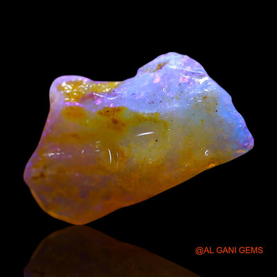 3.00 Cts Natural Australian Fire Opal Loose Gemstone Fancy Rough 17x10x4 mm RF-624