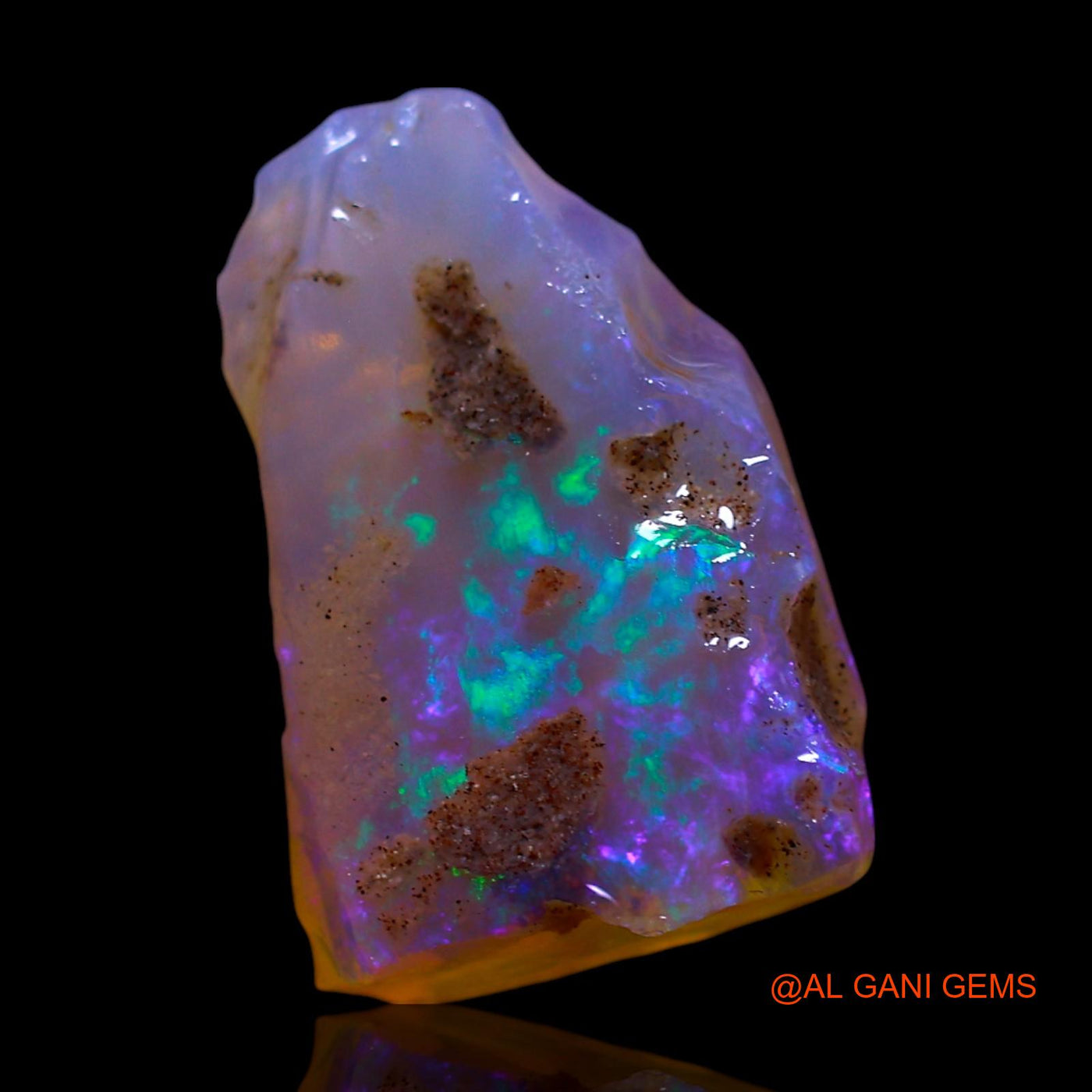 5.00 Cts Unheated Australian Fire Opal Loose Gemstone Fancy Rough Natural 15x10x5 mm RF-626