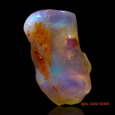 Natural Untreated Fire Opal Loose Gemstone Fancy Rough From Australia 4.00 Cts 16x8x5 mm RF-627