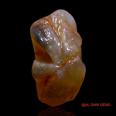 Natural Untreated Fire Opal Loose Gemstone Fancy Rough From Australia 4.00 Cts 16x8x5 mm RF-627
