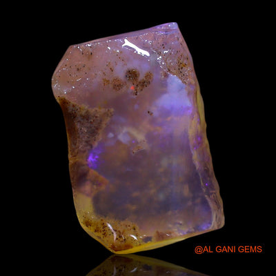 4.00 Cts Natural Australian Fire Opal Fancy Rough Loose Gemstone For Jewelry 14x9x5 mm RF-629