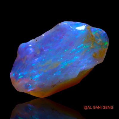 2.00 Cts Natural Australian Fire Opal Fancy Rough Loose Gemstone For Jewelry 15x8x4 mm RF-632