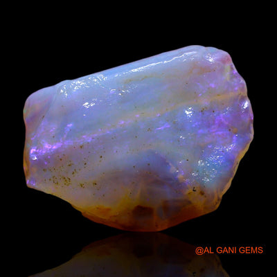 4.00 Cts Natural Australian Fire Opal Loose Gemstone Fancy Rough 14x10x4 mm RF-633