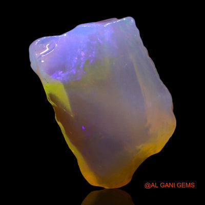 4.00 Cts Natural Australian Fire Opal Loose Gemstone Fancy Rough 15x10x5 mm RF-634