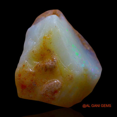 7.00 Cts Natural Australian Fire Opal Loose Gemstone Fancy Rough 14x10x9 mm RF-63