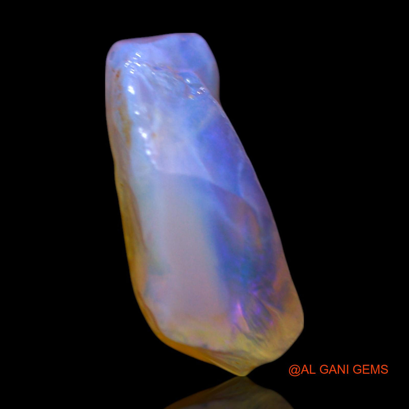 5.00 Cts Unheated Australian Fire Opal Loose Gemstone Fancy Rough Natural 14x11x6 mm RF-644