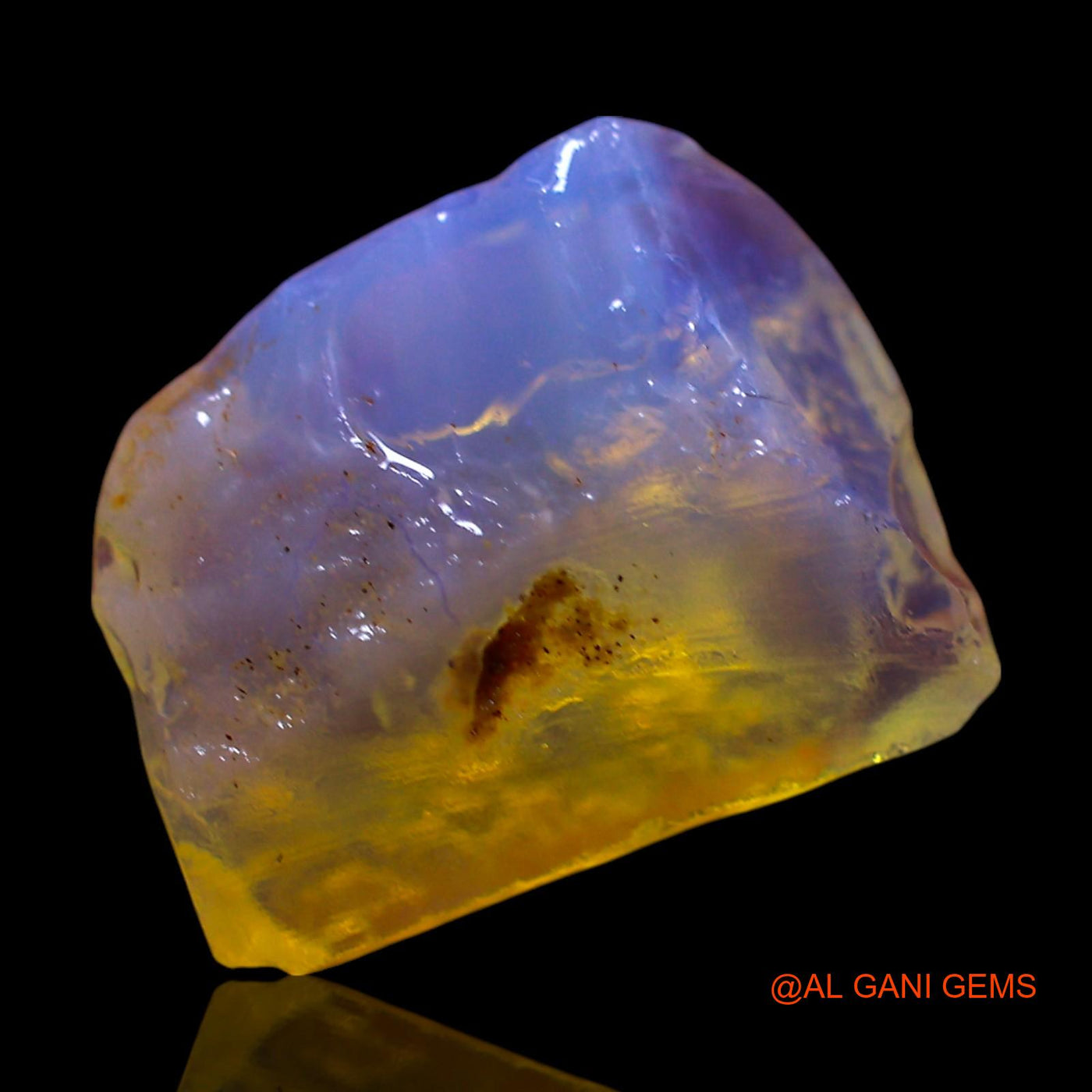 5.00 Cts Unheated Australian Fire Opal Loose Gemstone Fancy Rough Natural 14x11x6 mm RF-644
