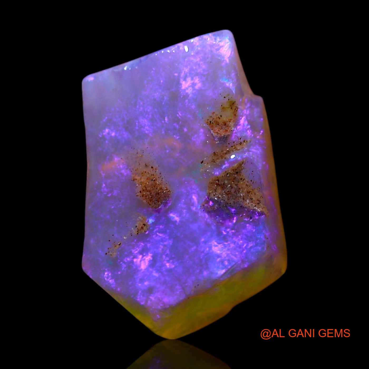5.00 Cts Natural Australian Fire Opal Loose Gemstone Fancy Rough 14x10x5 mm RF-645