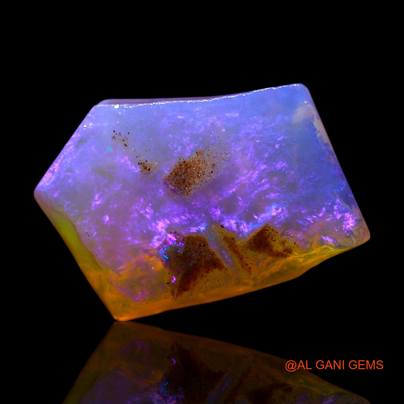 5.00 Cts Natural Australian Fire Opal Loose Gemstone Fancy Rough 14x10x5 mm RF-645