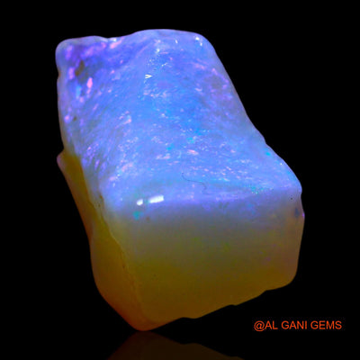 5.00 Cts Natural Australian Fire Opal Loose Gemstone Fancy Rough 12x12x8 mm RF-646