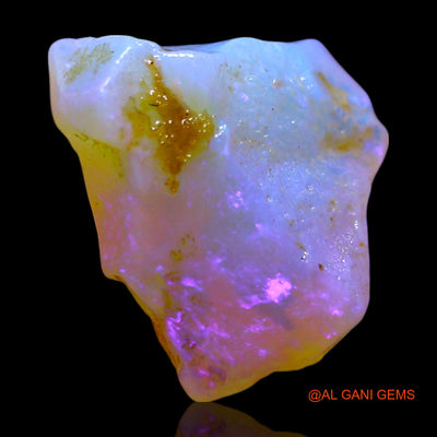 5.00 Cts Natural Australian Fire Opal Loose Gemstone Fancy Rough 12x12x8 mm RF-646