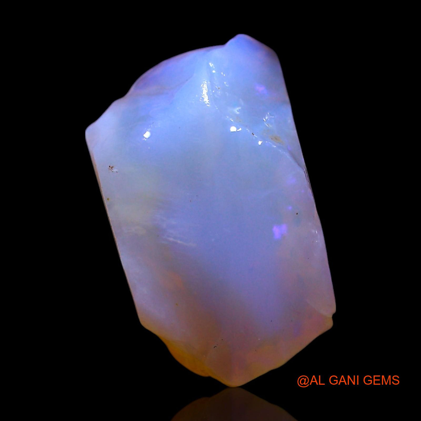 5.00 Cts Natural Australian Fire Opal Loose Gemstone Fancy Rough 15x8x6 mm RF-647