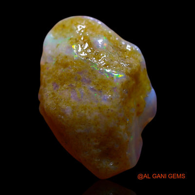 5.00 Cts Natural Australian Fire Opal Fancy Rough Loose Gemstone For Jewelry 15x11x6 mm RF-648