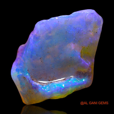 4.00 Cts Natural Australian Fire Opal Loose Gemstone Fancy Rough 16x11x6 mm RF-649