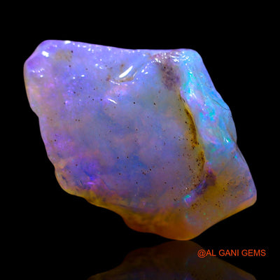 4.00 Cts Natural Australian Fire Opal Loose Gemstone Fancy Rough 16x11x6 mm RF-649
