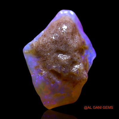 4.00 Cts Natural Australian Fire Opal Loose Gemstone Fancy Rough 16x11x6 mm RF-649