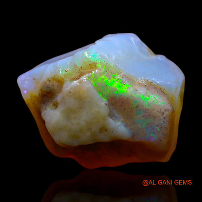 8.00 Cts Unheated Australian Fire Opal Loose Gemstone Fancy Rough Natural 15x12x8 mm RF-64