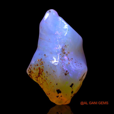 5.00 Cts Natural Australian Fire Opal Loose Gemstone Fancy Rough 16x10x7 mm RF-650