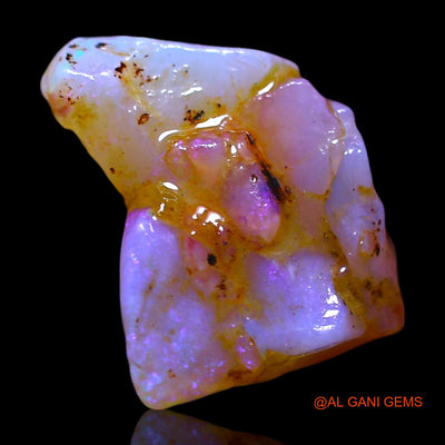 5.00 Cts Natural Australian Fire Opal Loose Gemstone Fancy Rough 13x9x8 mm RF-652
