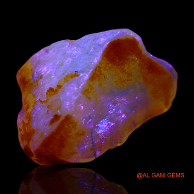 Natural Fire Opal Gemstone 3.00 Cts Loose Fancy Rough From Australia 13x10x6 mm RF-659